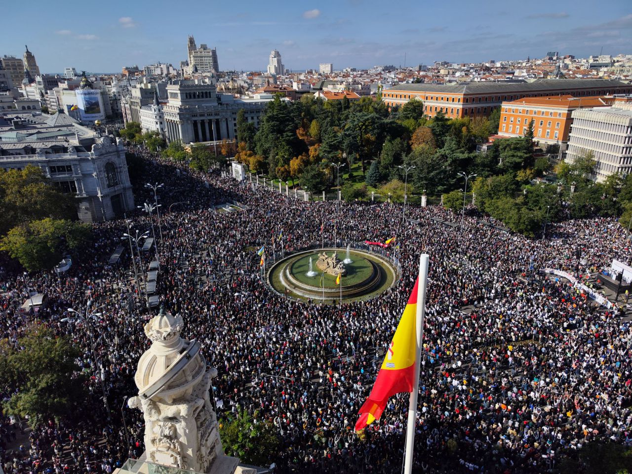 Manifestación en defensa de la sanidad pública