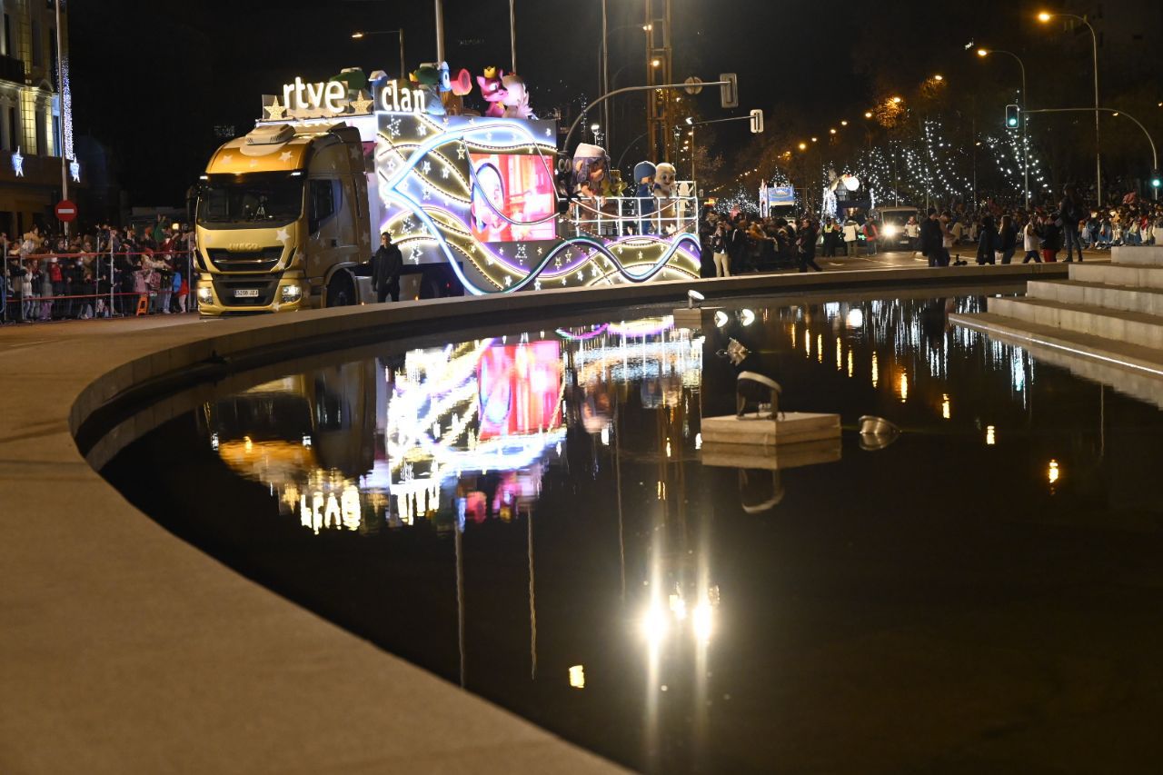 Cabalgata de Reyes de Madrid.