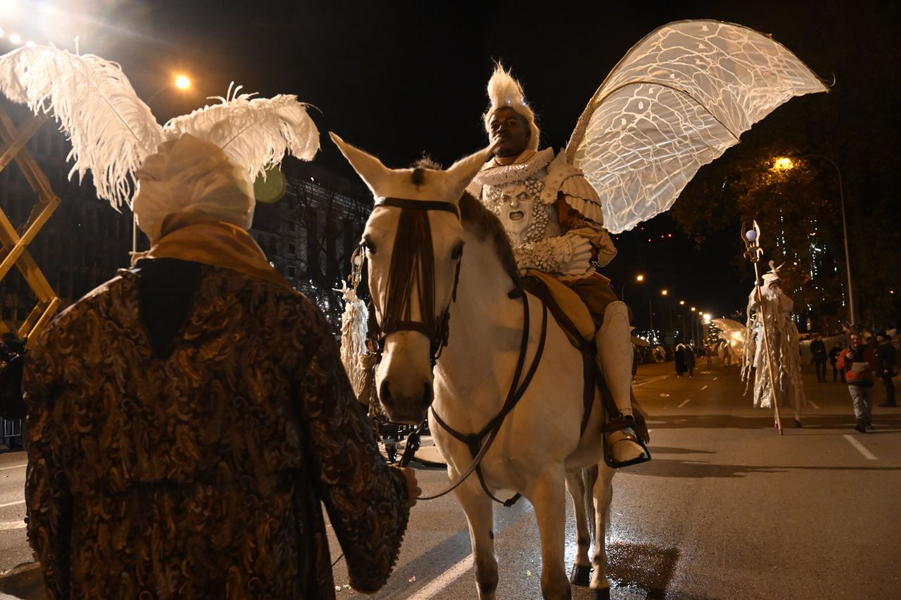 Cabalgata de Reyes de Madrid.