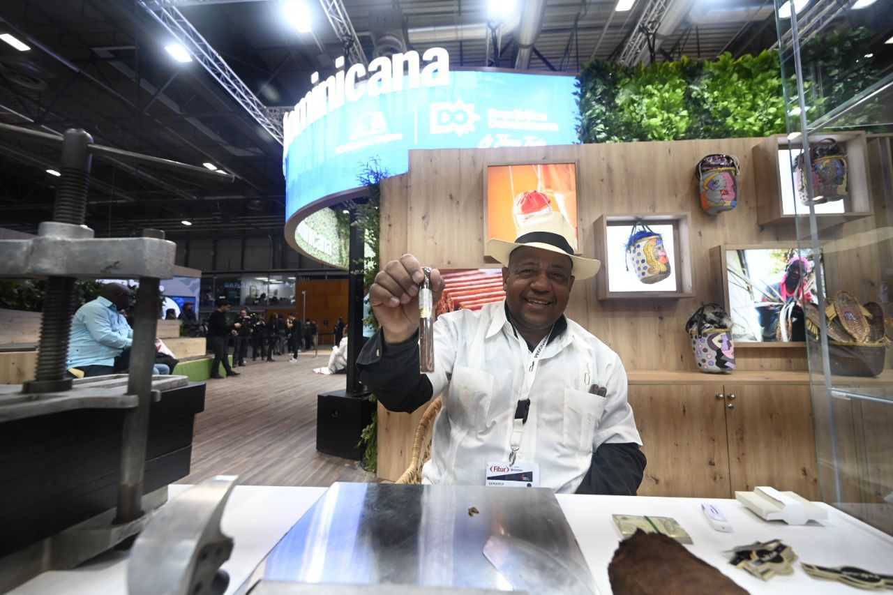 Stand de República Dominicana en Fitur 2023