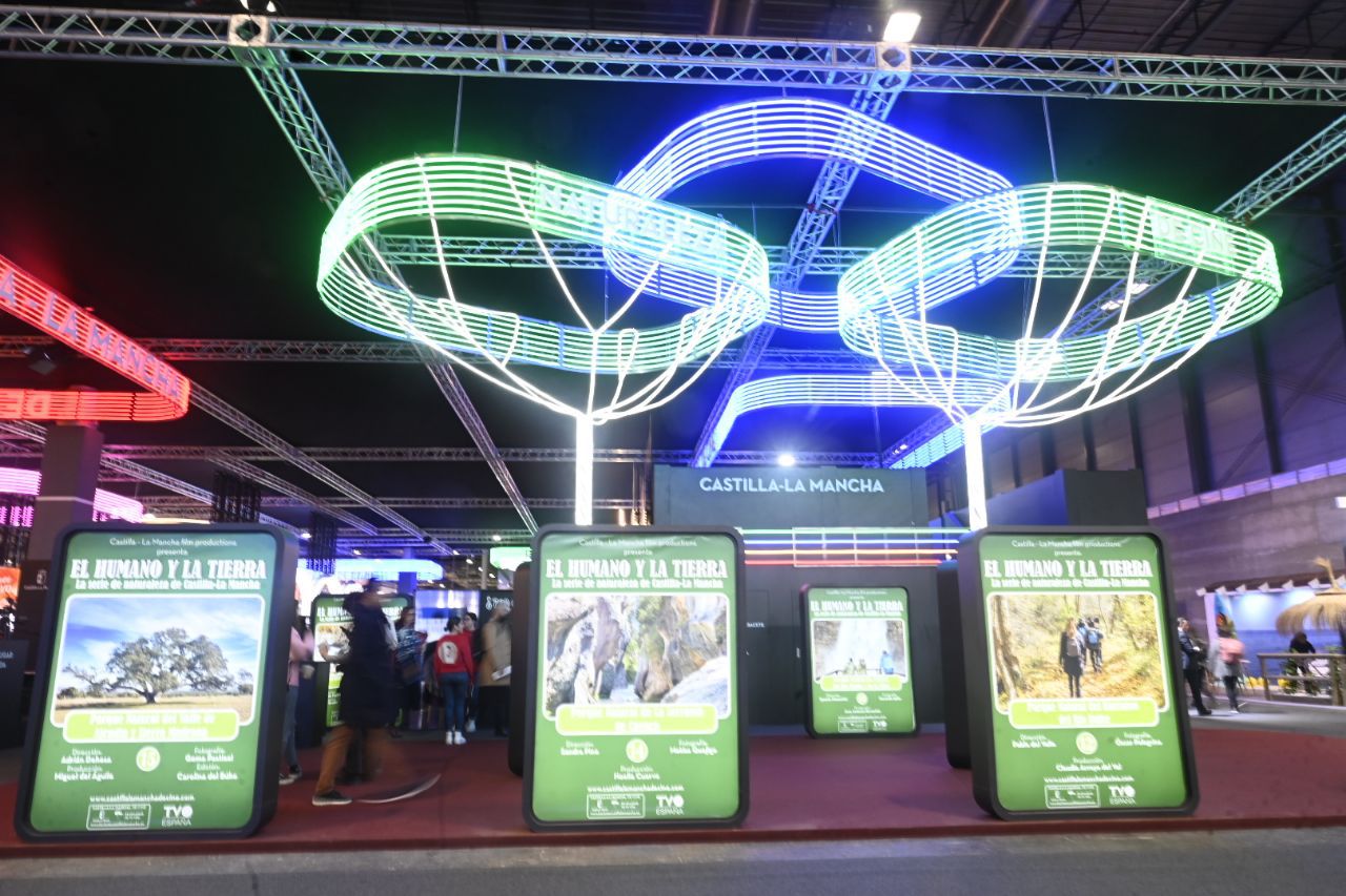 Stand de Castilla La Mancha en Fitur 2023