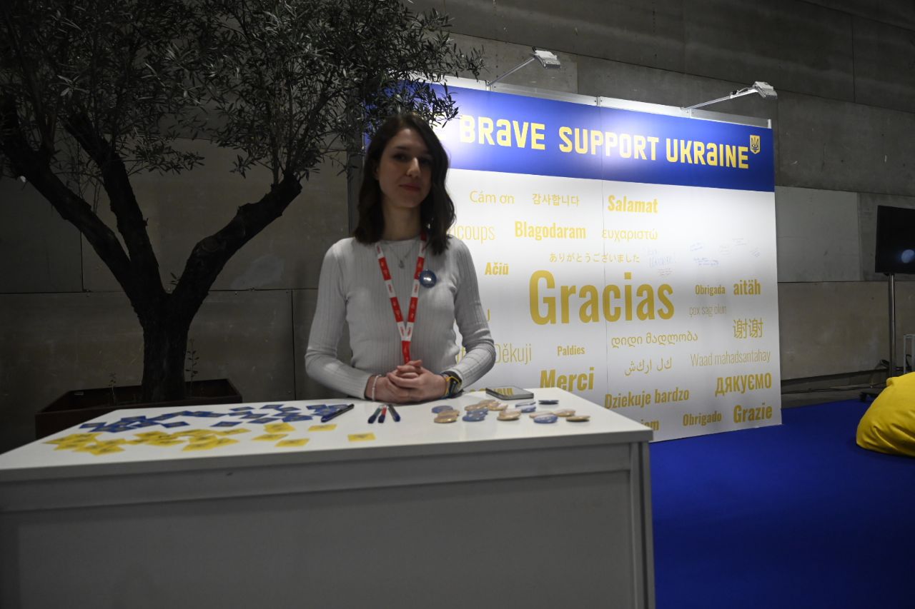Stand de Ucrania en Fitur 2023