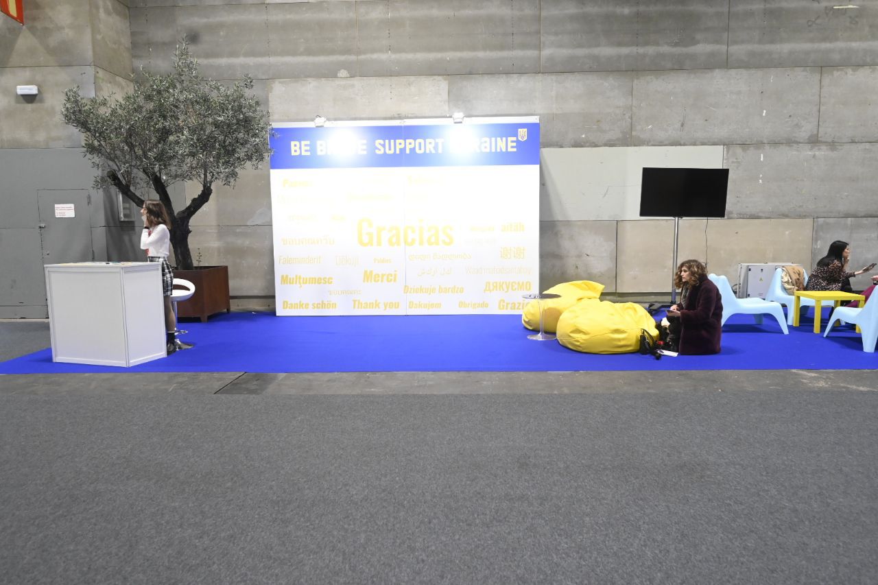 Stand de Ucrania en Fitur 2023