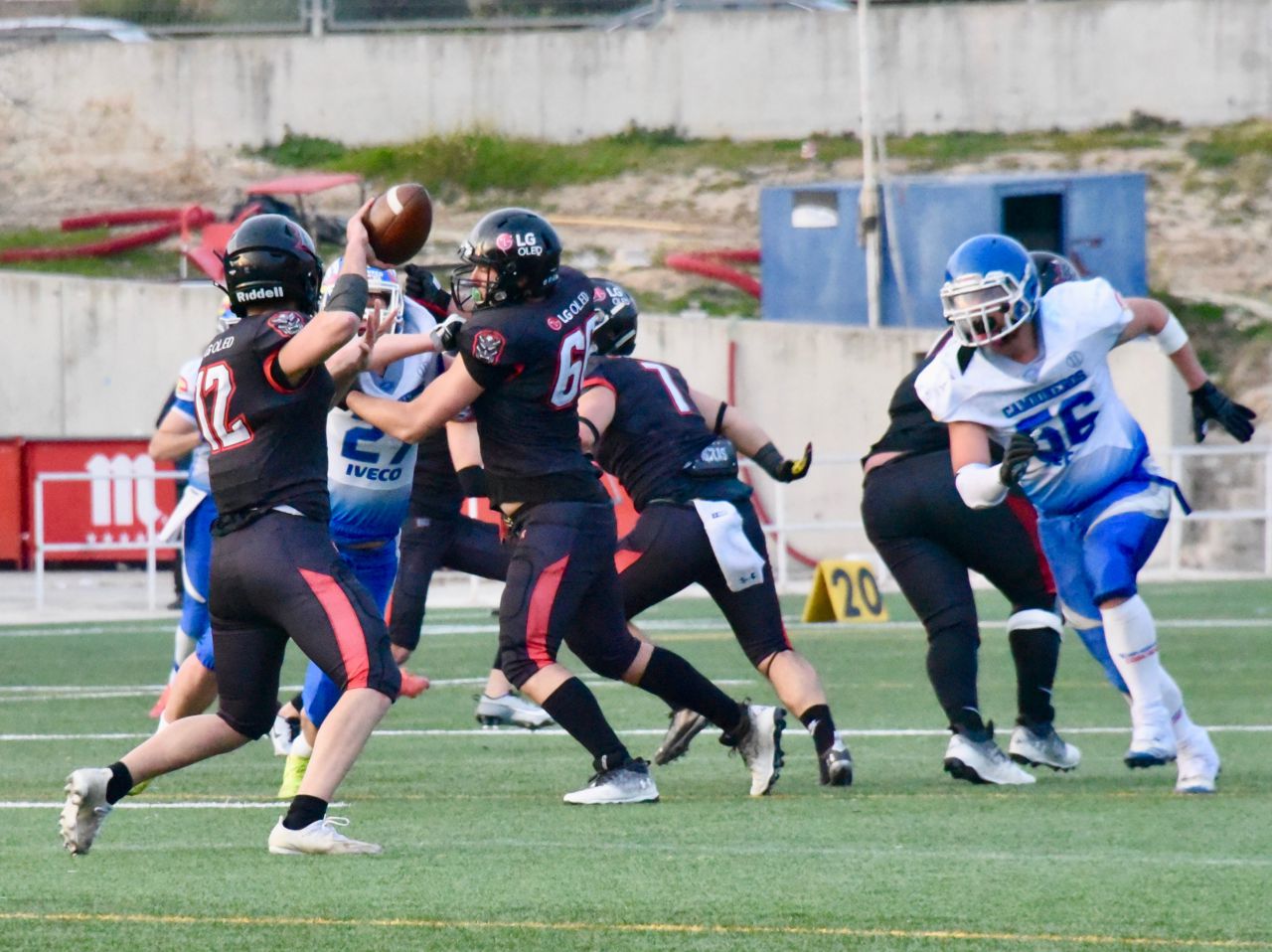 Black Demons  vs Camioneros Coslada