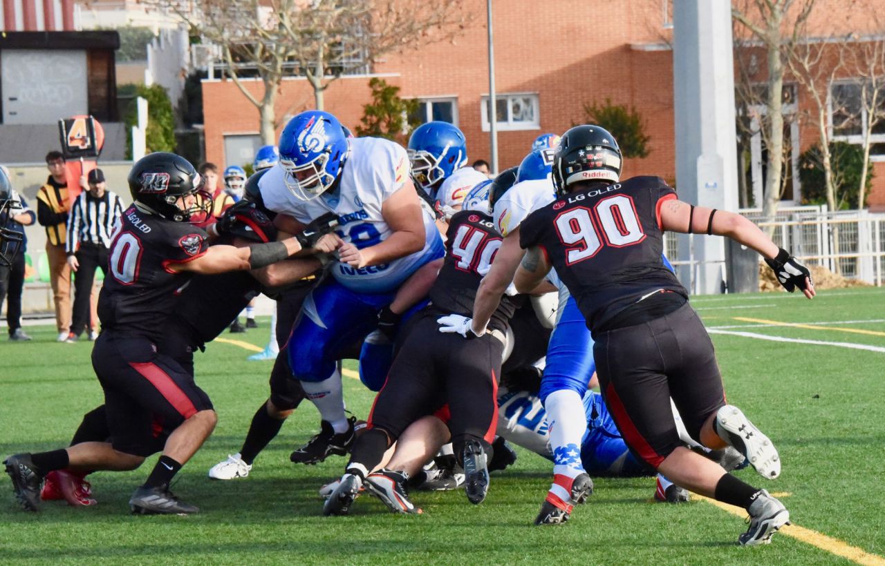 Black Demons  vs Camioneros Coslada