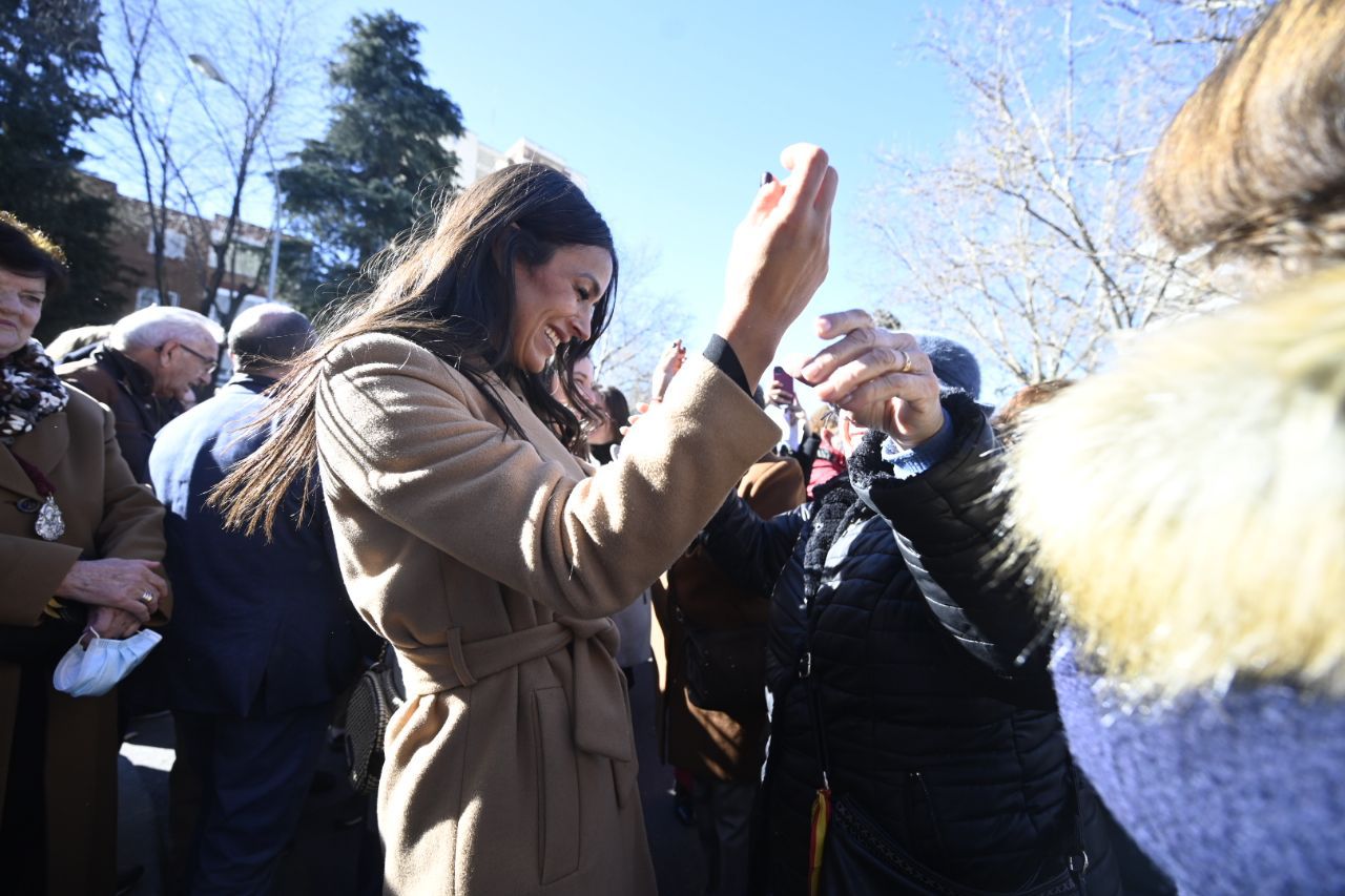 Celebración de San Blas en Canillas.