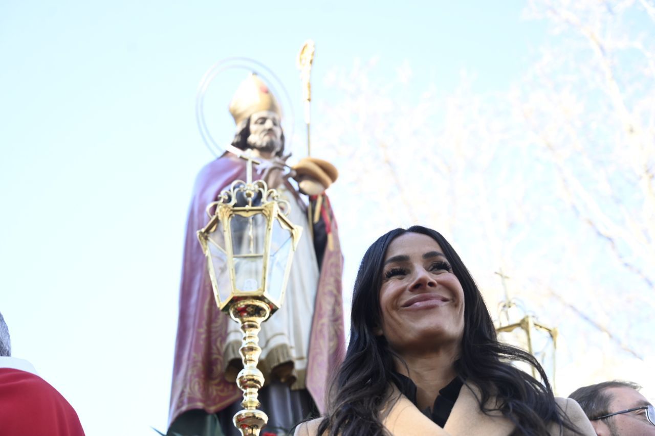 Celebración de San Blas en Canillas.