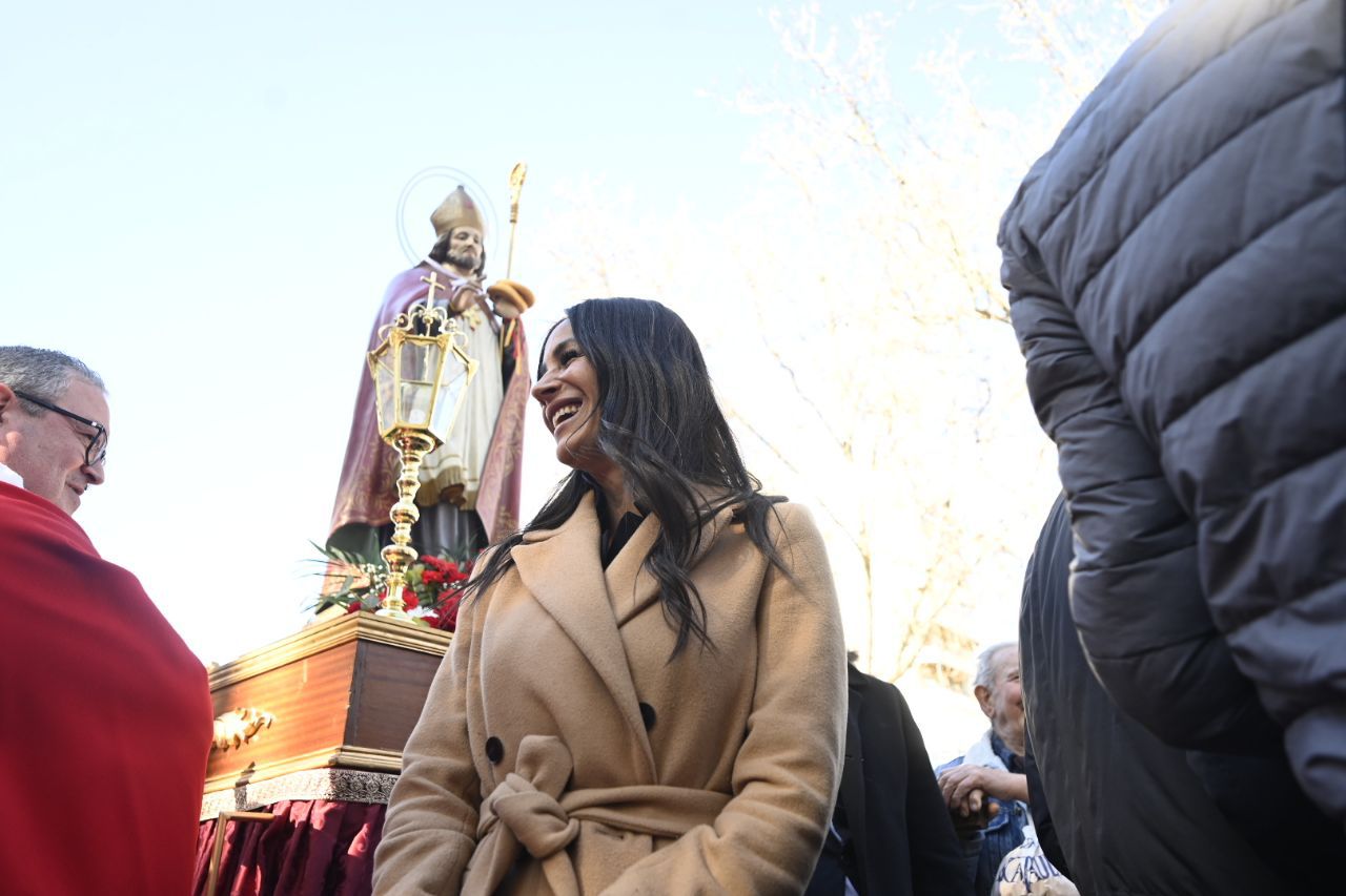 Celebración de San Blas en Canillas.