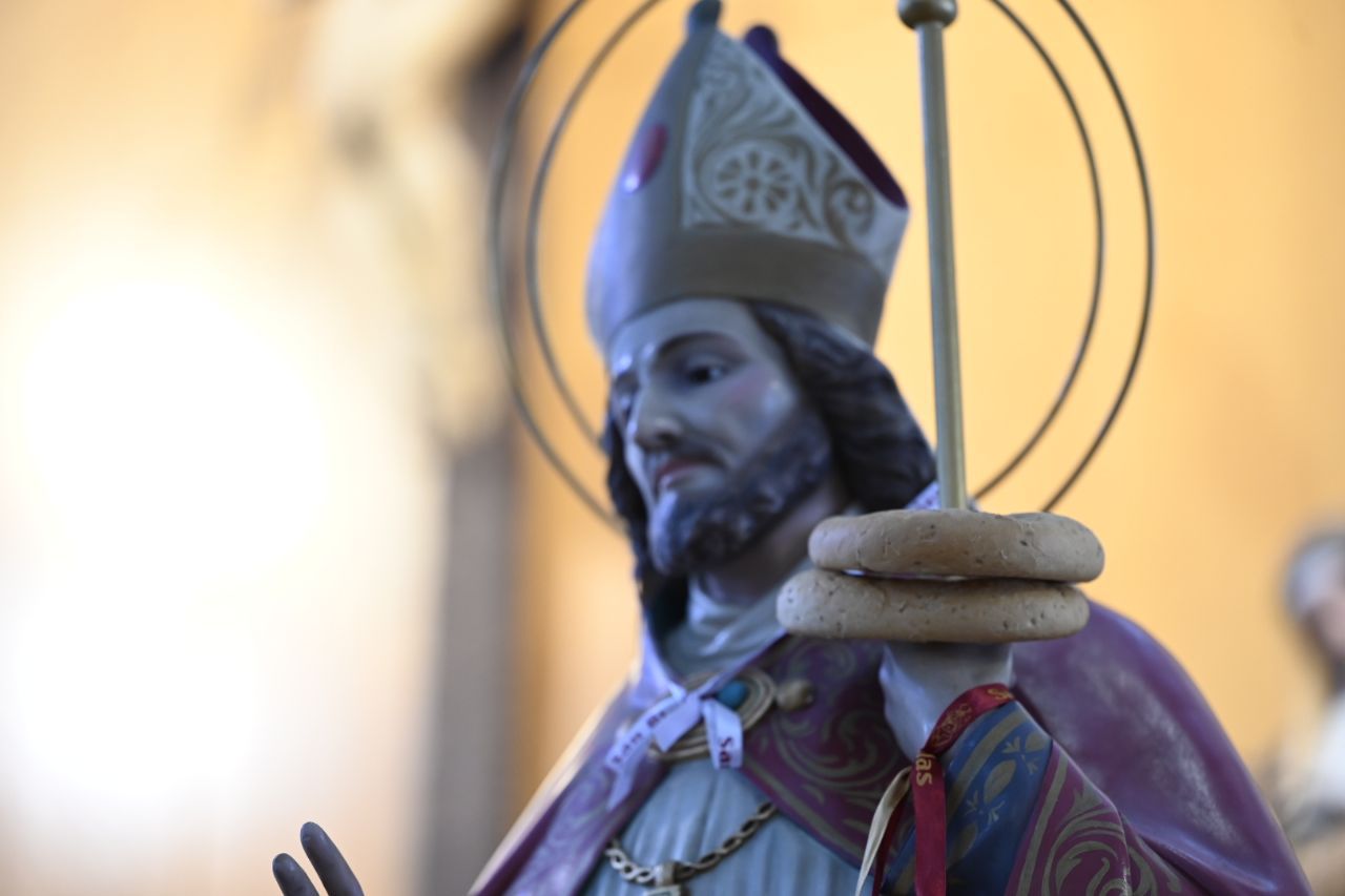 Celebración de San Blas en Canillas.