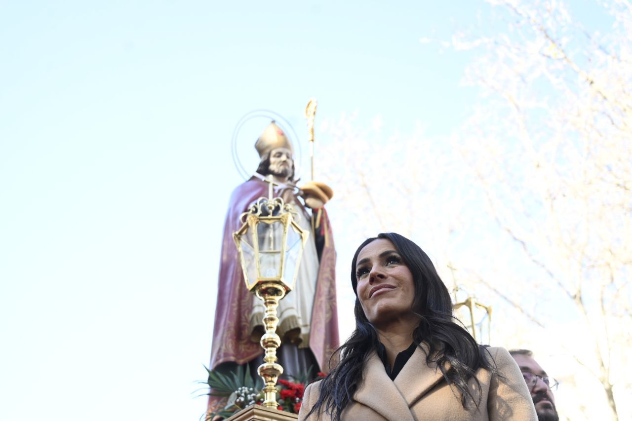Celebración de San Blas en Canillas.