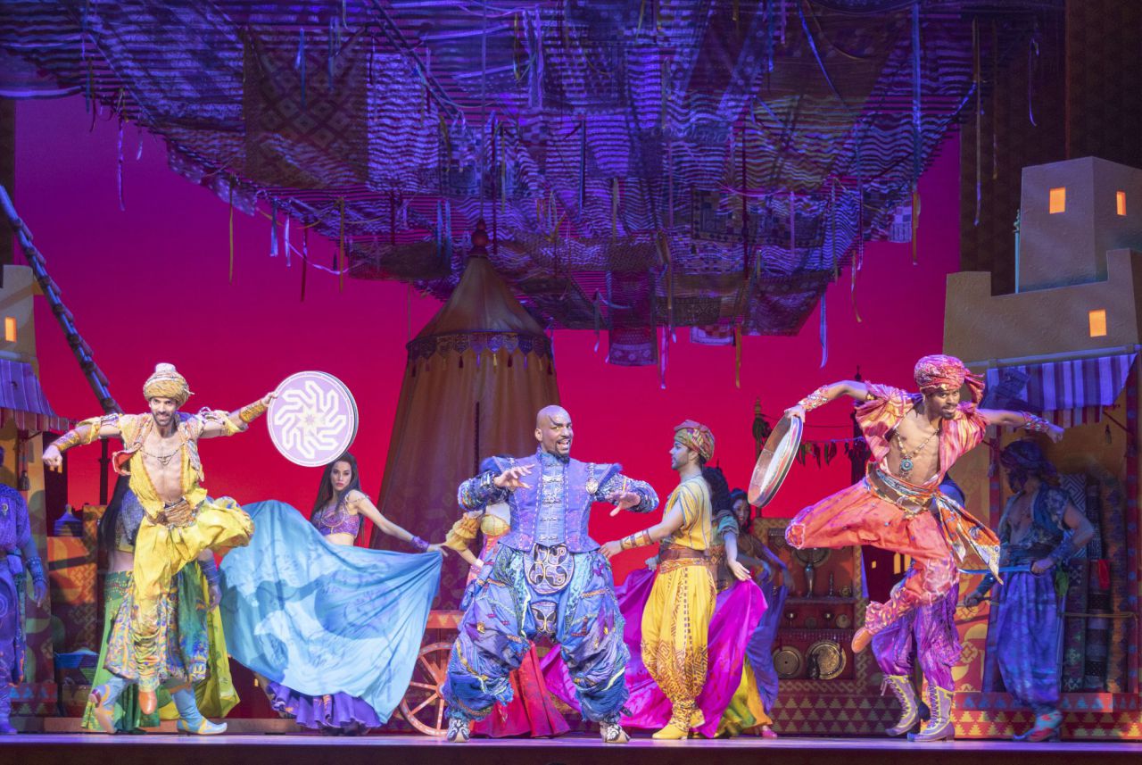 Espectáculo musical 'Aladdin'
