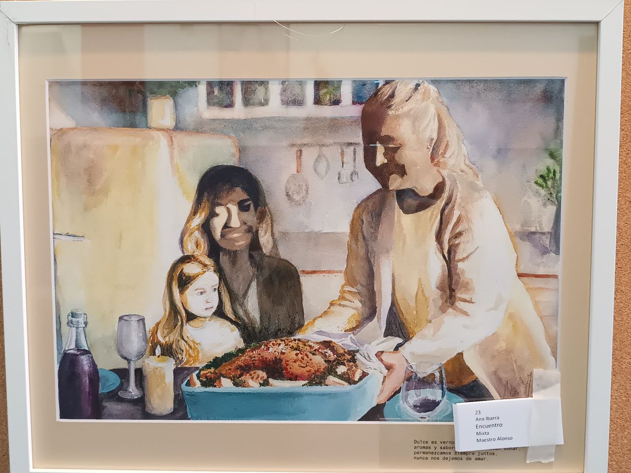 Dibujo de algunas de las 79 obras de 'Pintando en la cocina'