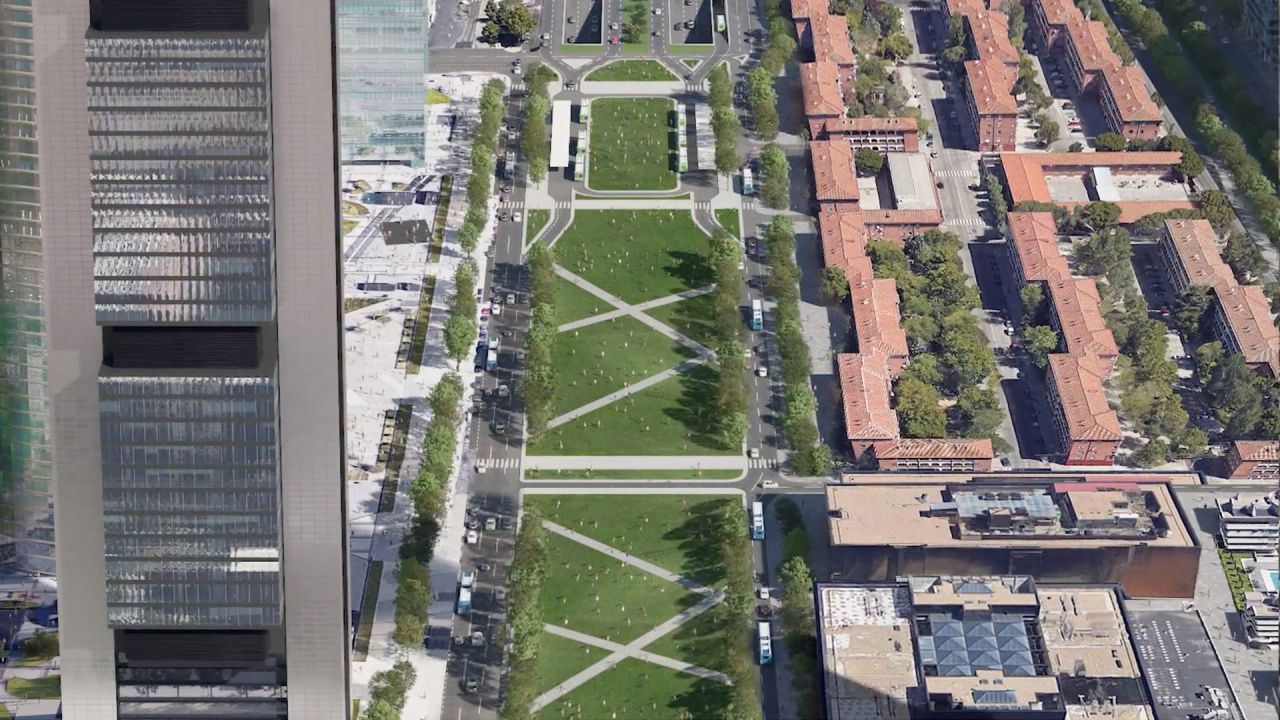 Proyecto de soterramiento de la Castellana entre La Paz y Sinesio Delgado.