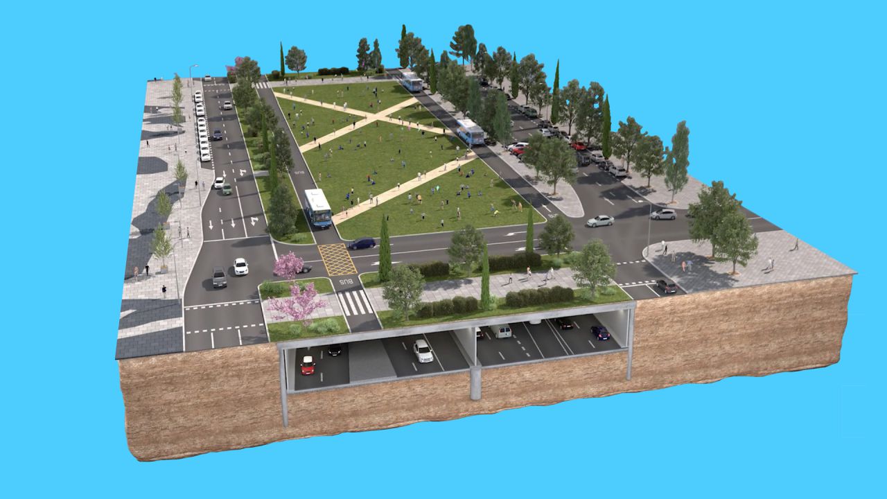 Proyecto de soterramiento de la Castellana entre La Paz y Sinesio Delgado.