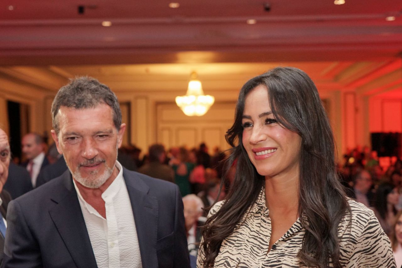 Antonio Banderas y Begoña Villacís