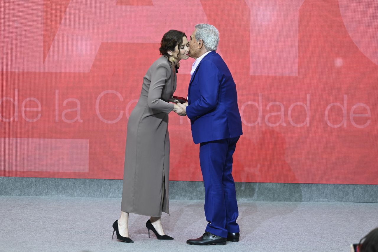Se concede la medalla de la Comunidad de Madrid, en su categoría de Plata, al actor Andrés Pajares