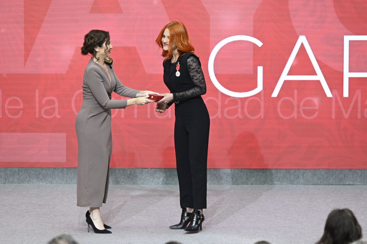 Se concede la medalla de la Comunidad de Madrid, en su categoría de Plata, a la bióloga molecular Sara García.