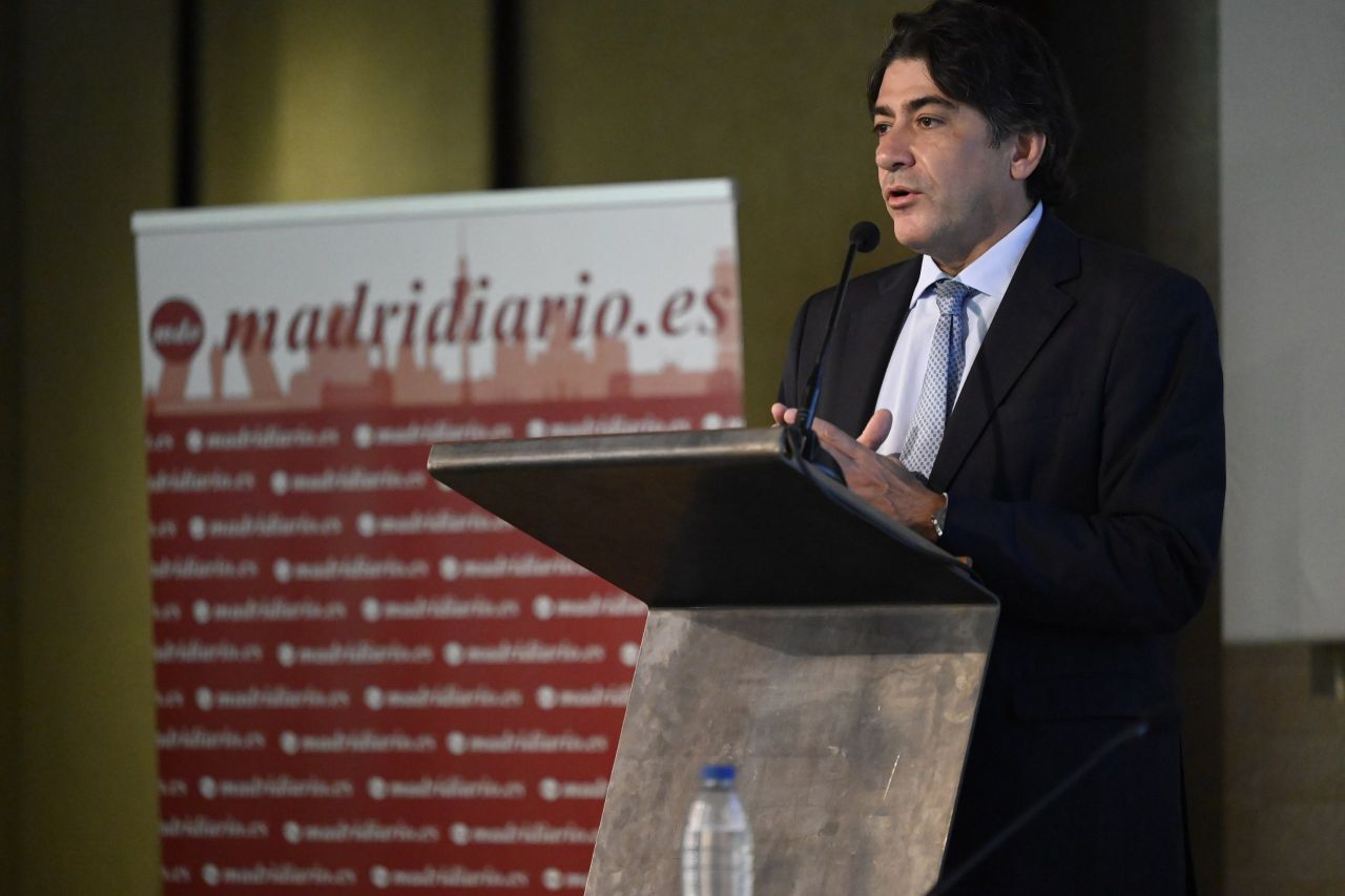David Pérez, consejero de Transportes e Infraestructuras de la Comunidad de Madrid.