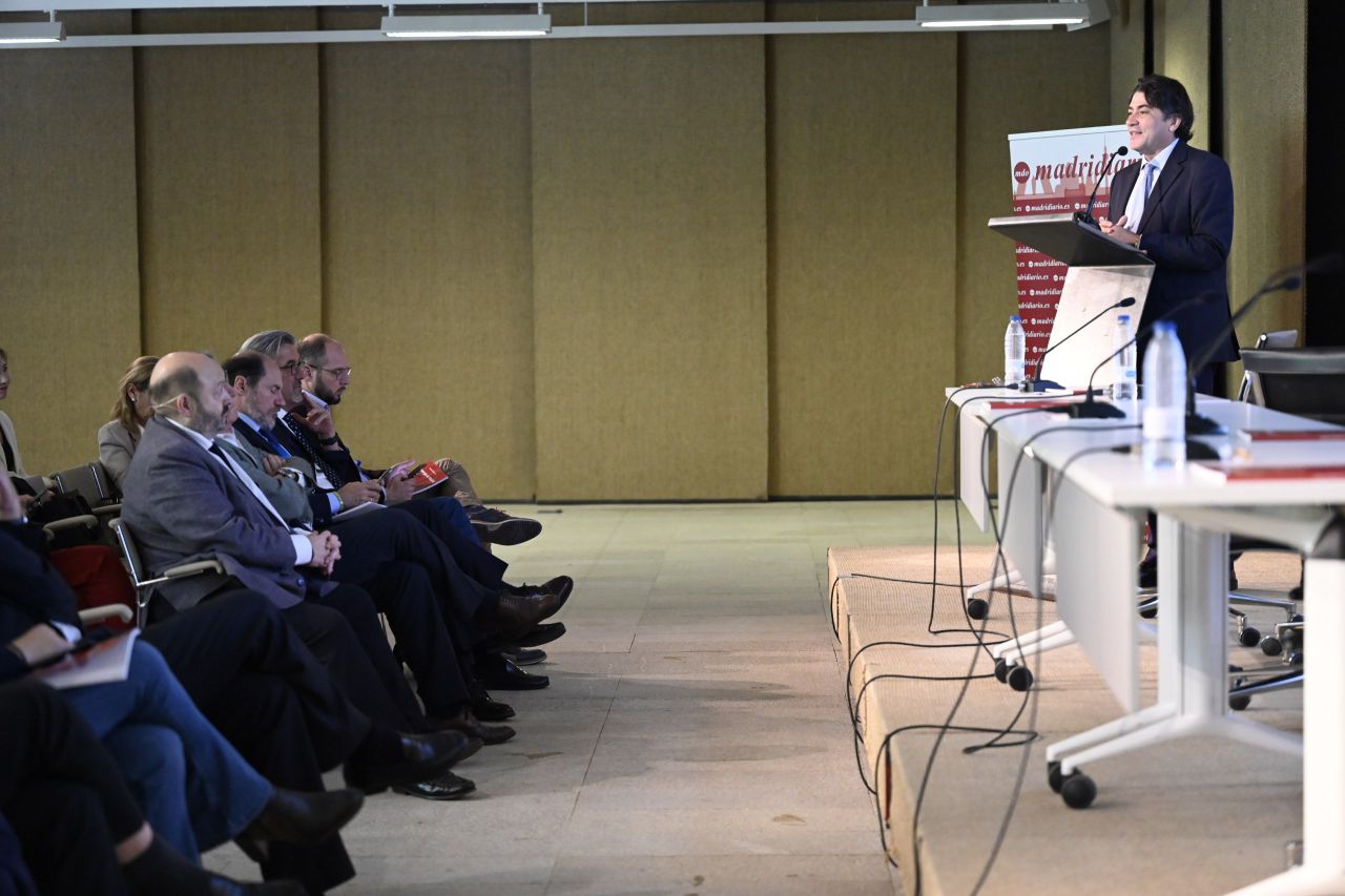 David Pérez, consejero de Transportes e Infraestructuras de la Comunidad de Madrid.