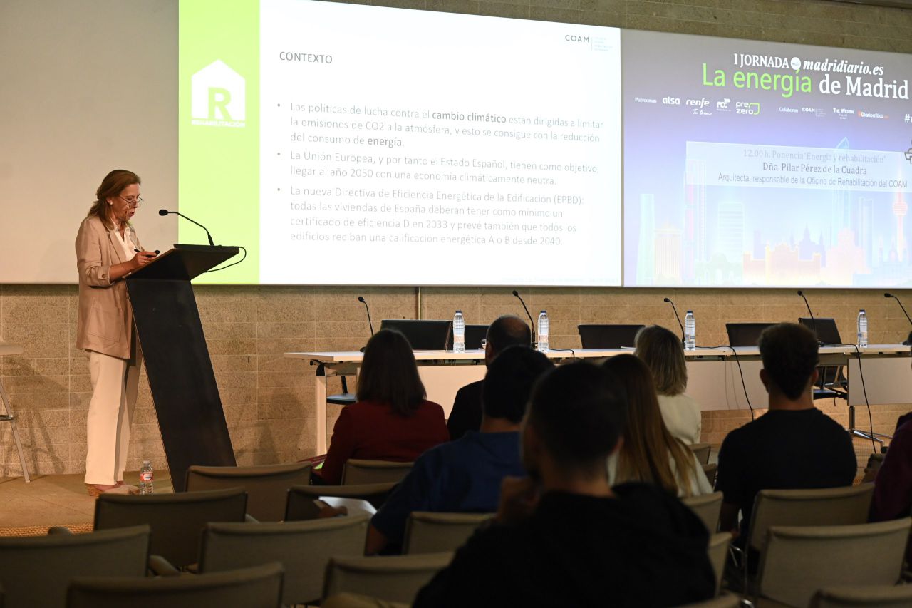 Pilar Pérez de la Cuadra, responsable de la Oficina de Rehabilitación del COAM