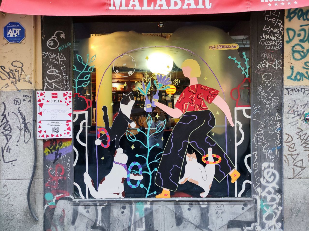 Obra finalista en el concurso de Jóvenes Talentos: It's Mancho en Malabar 