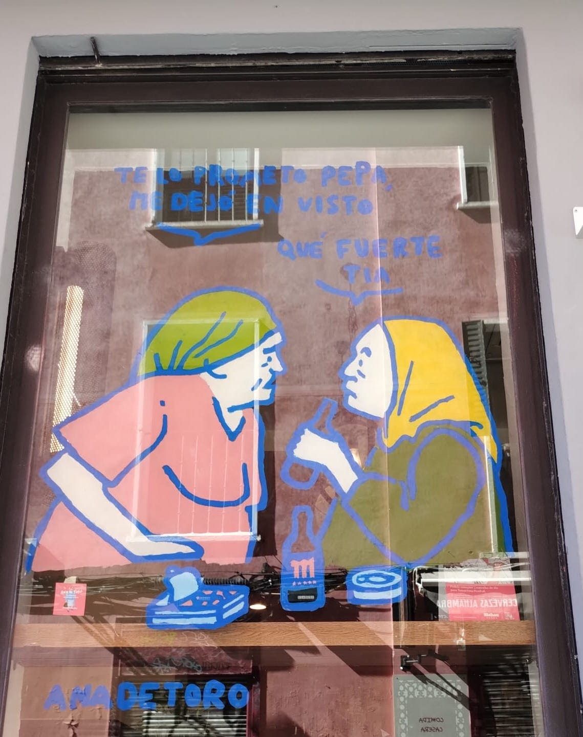 Obra finalista en el concurso de Jóvenes Talentos: Ana de Toro en Pepa y Josefa 