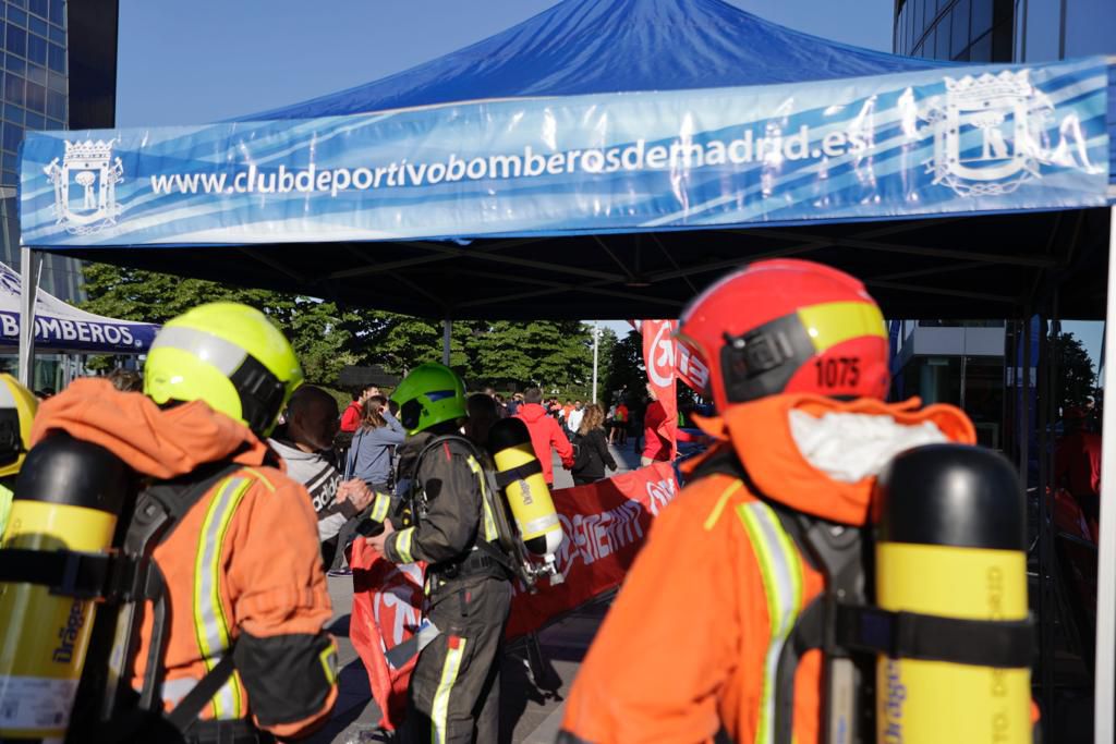 VII Carrera Vertical del Cuerpo municipal de Bomberos de Madrid.