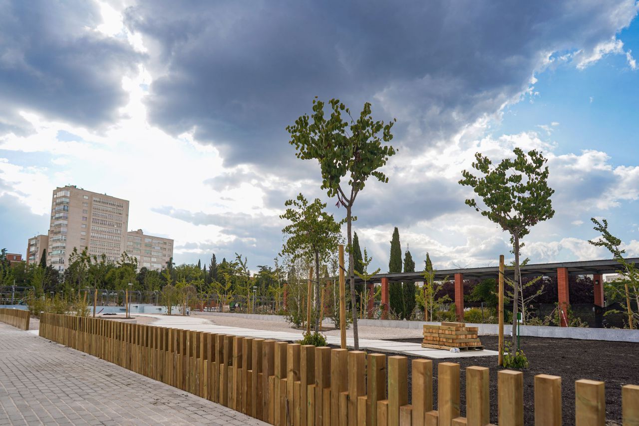 Reabre el Parque de Santander en el distrito de Chamberí.