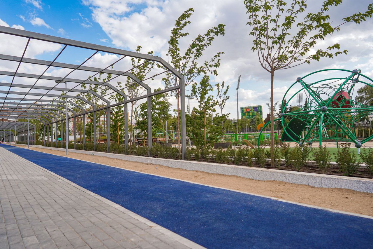 Reabre el Parque de Santander en el distrito de Chamberí.