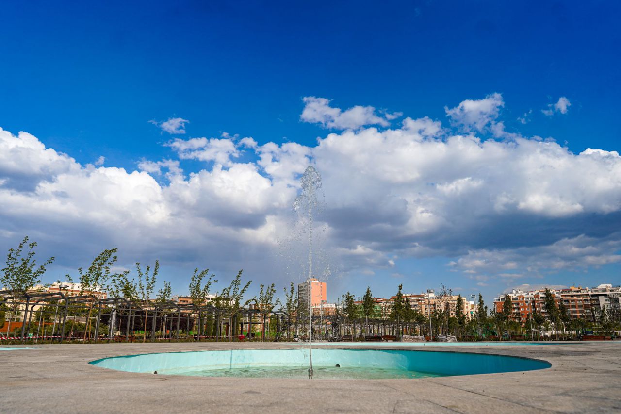 Reabre el Parque de Santander en el distrito de Chamberí.