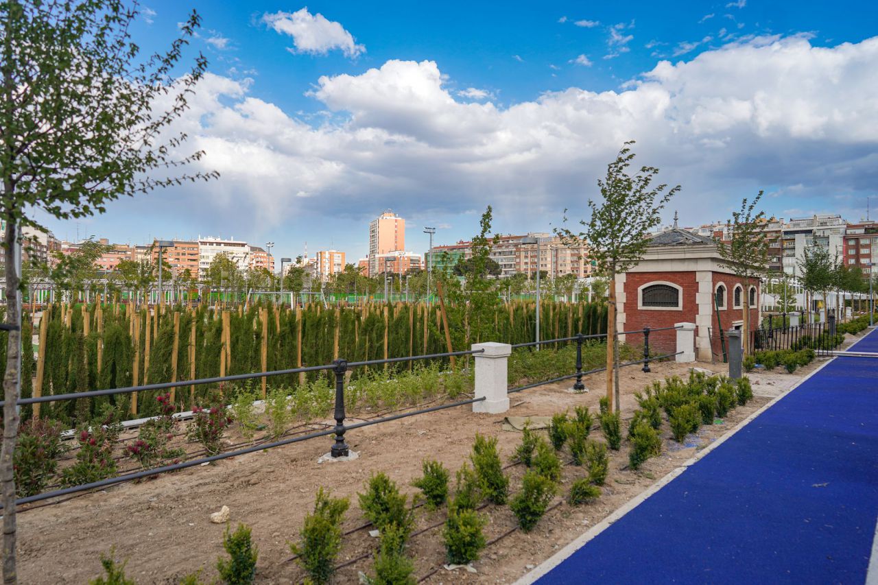 Reabre el Parque de Santander en el distrito de Chamberí.