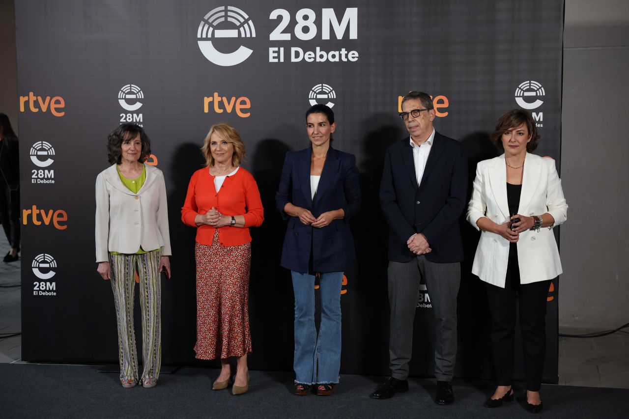 Rocío Monasterio llega al debate de RTVE