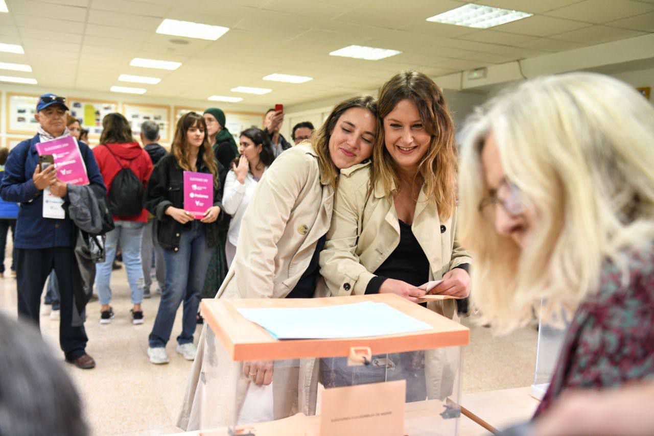 Irene Montero y Alejandra Jacinto 