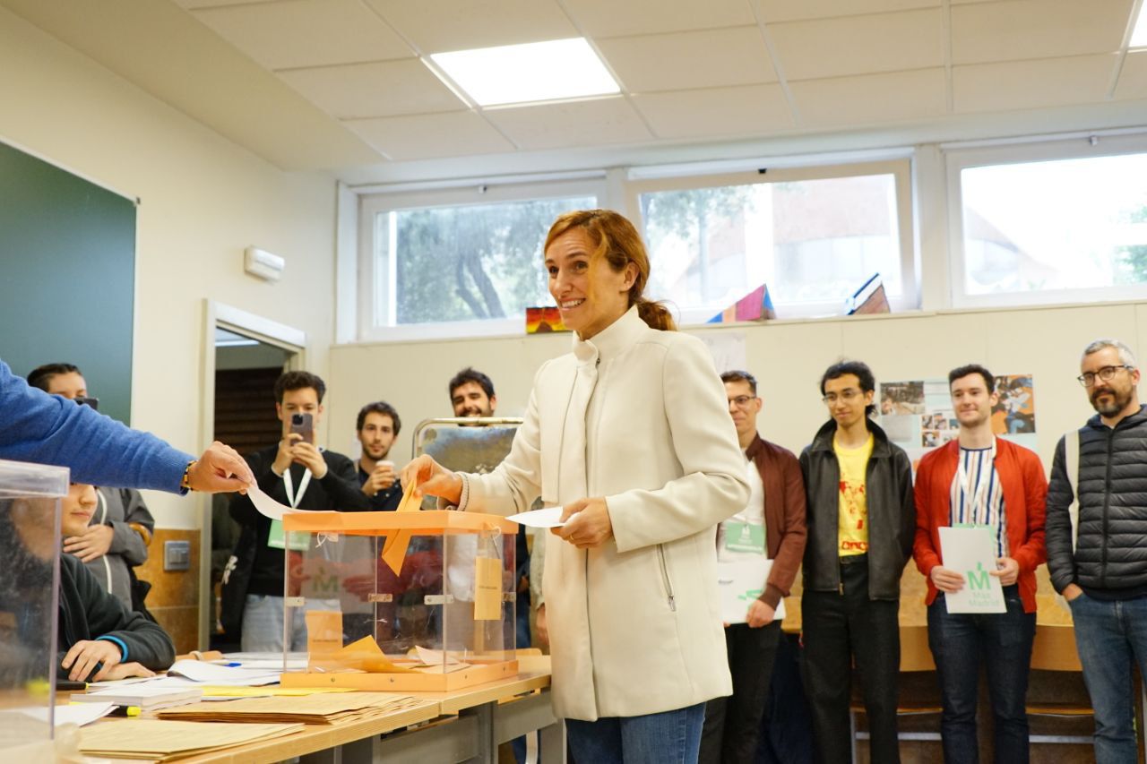 Mónica García en las urnas
