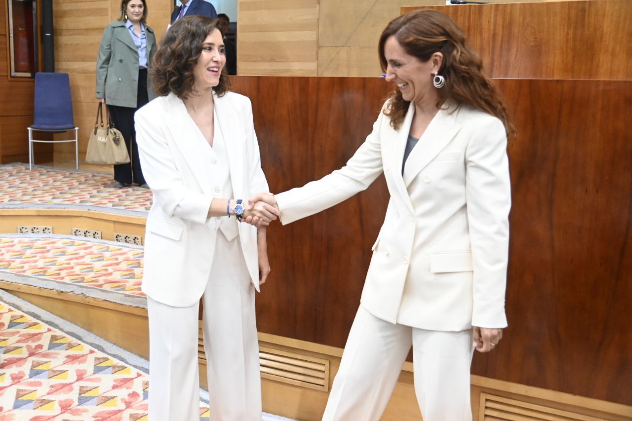 Isabel Díaz Ayuso y Mónica García