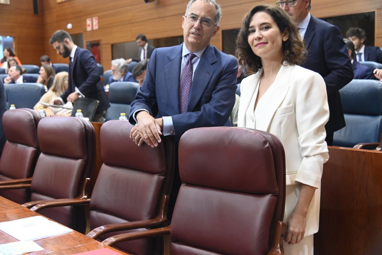 Enrique Ossorio e Isabel Díaz Ayuso