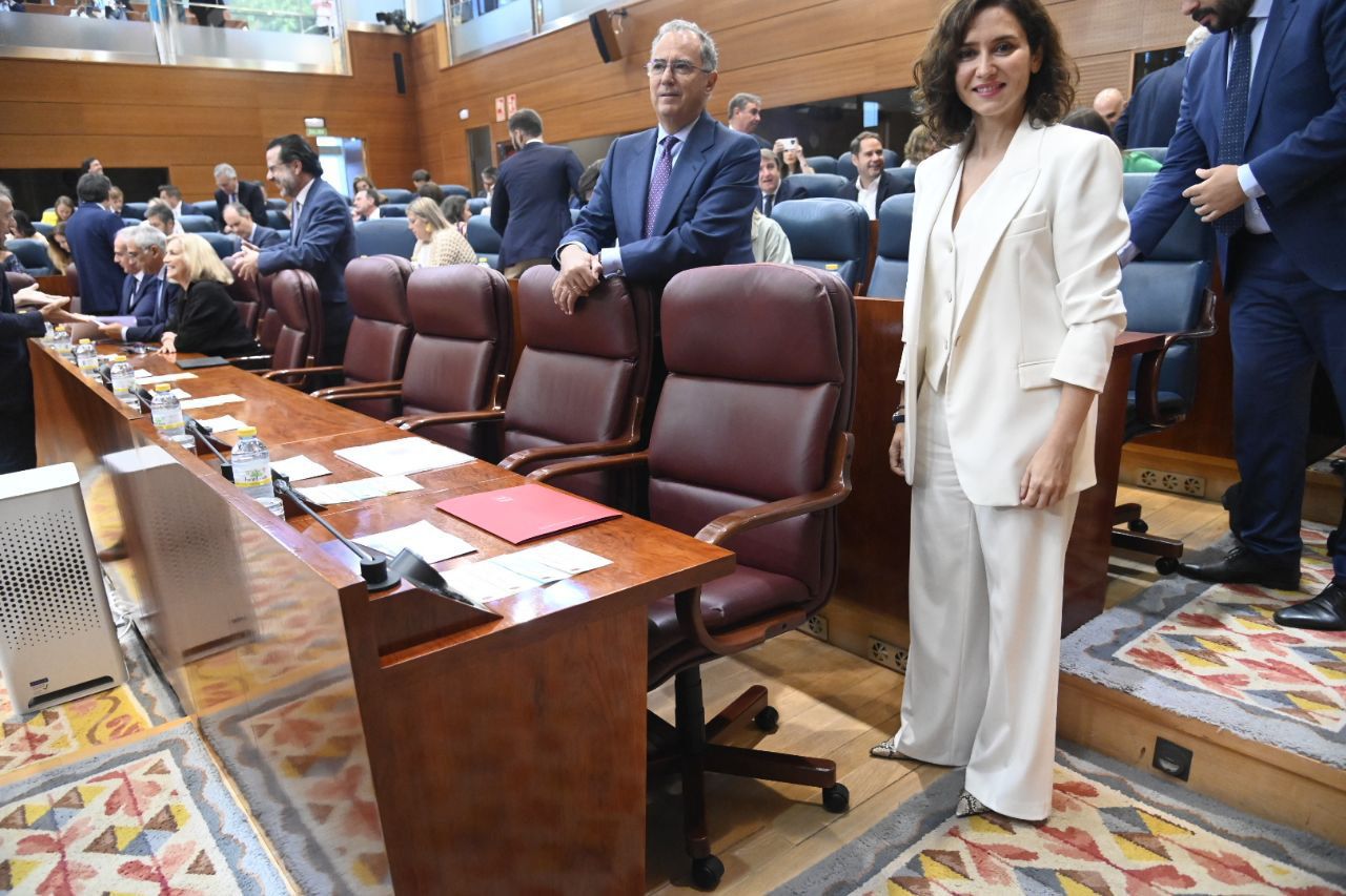 Enrique Ossorio e Isabel Díaz Ayuso