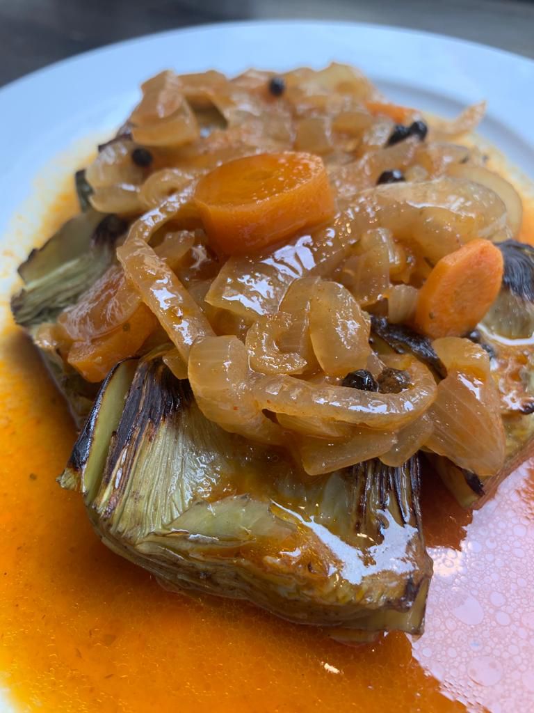 Escabeche de alcachofa