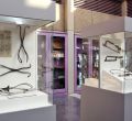 Exposición de artilugios médicos en el Hospital de Getafe