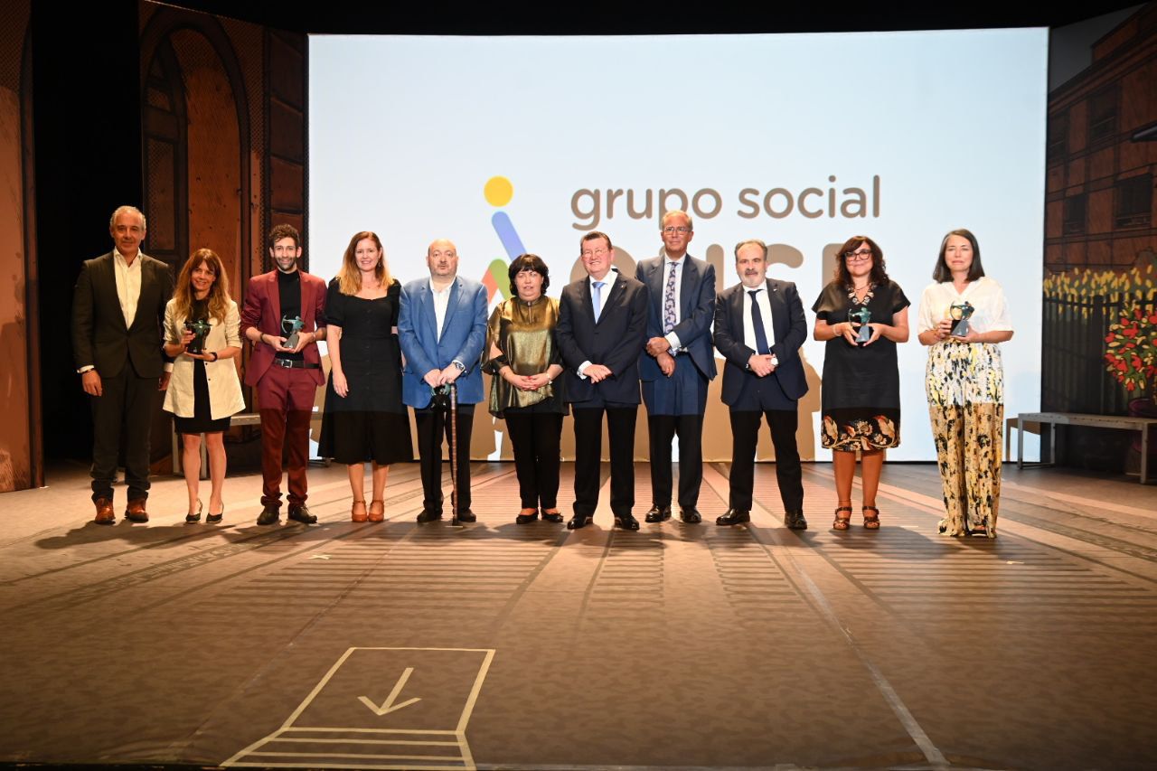 Foto de familia de los ganadores