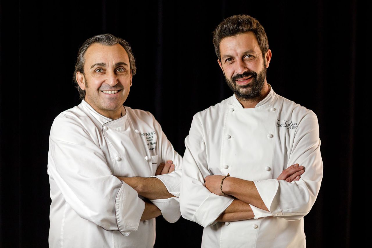 Los chef encargados de los menús de Navidad, José Luque e Iván Cerdeño