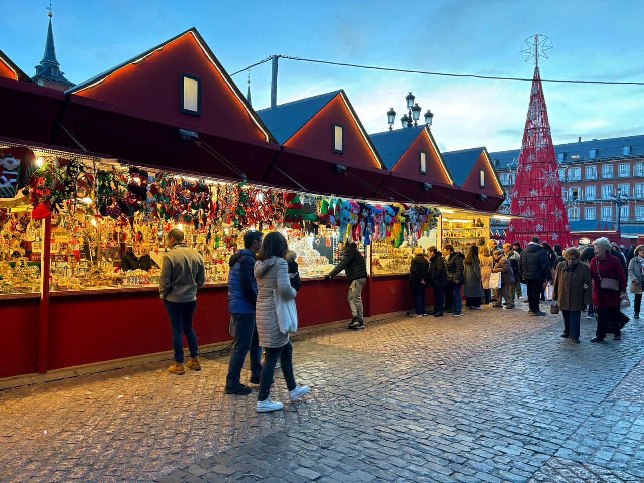 Mercadillo de Navidad de la Plaza Mayor