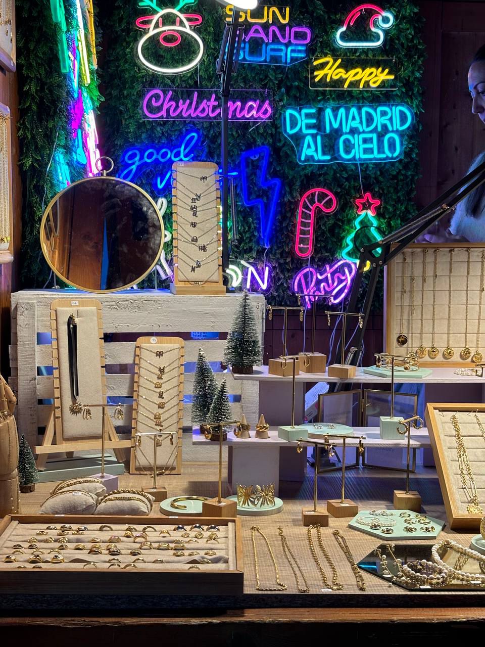 La Navideña, mercadillo de Navidad de Plaza España