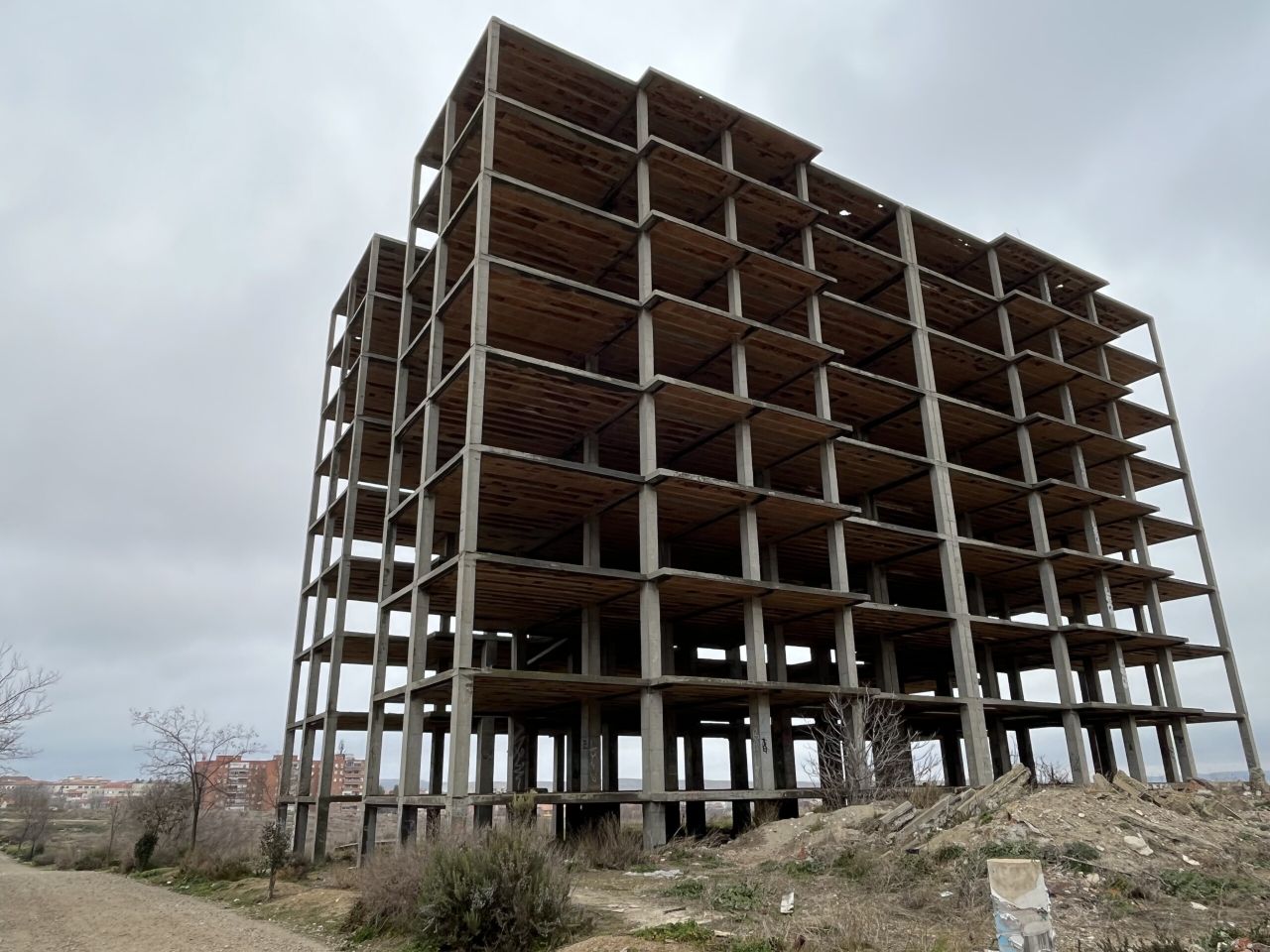 El 'esqueleto' de Ciempozuelos