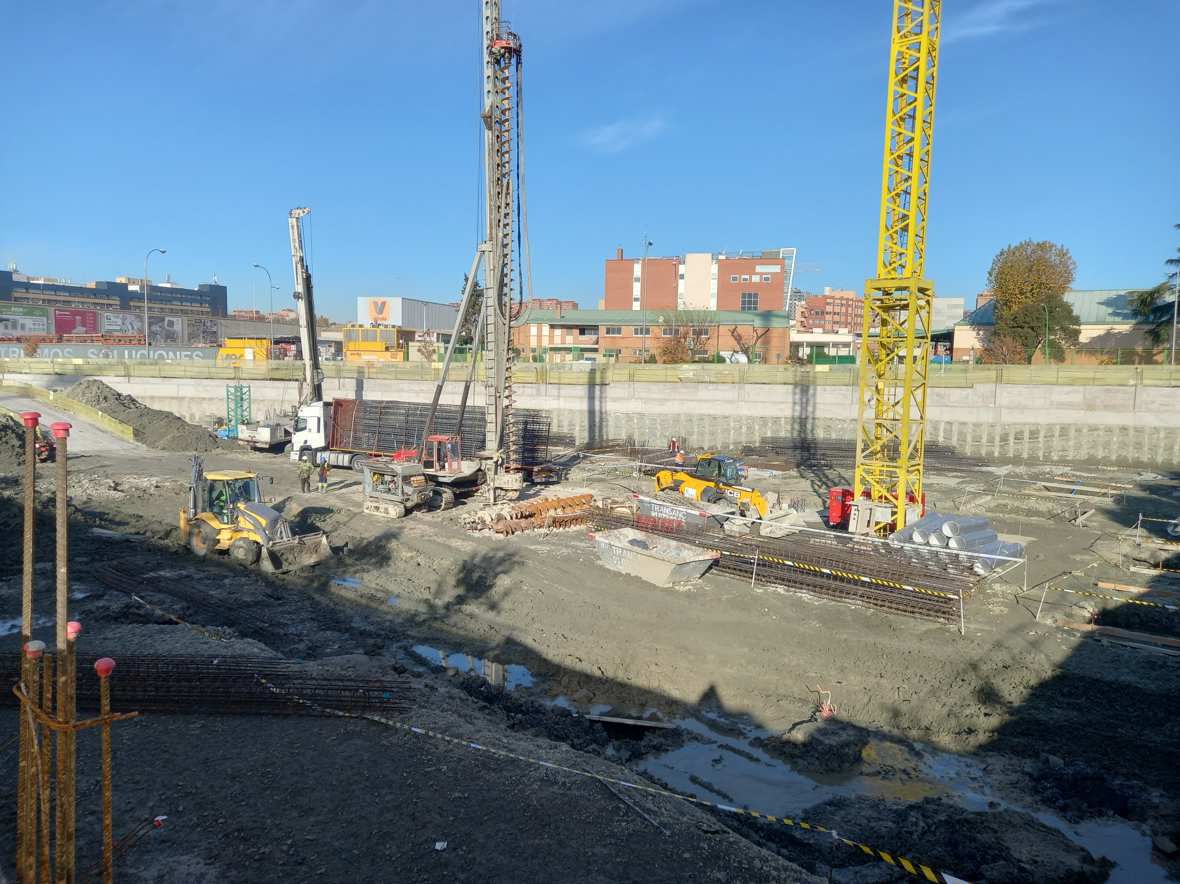 Proceso de las obras de La Rosilla 1