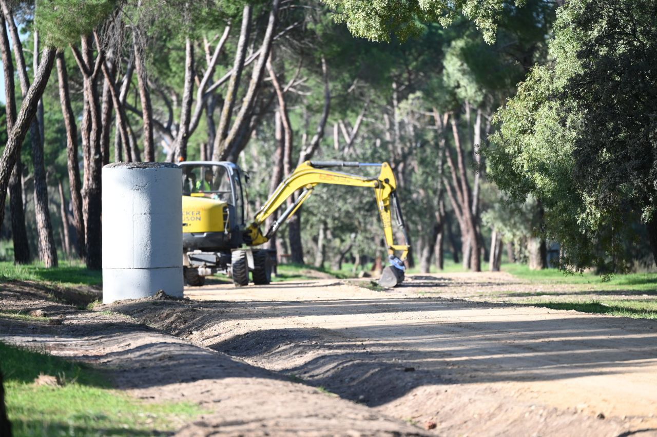 Reparación integral de los viales asfaltados y caminos de la Casa de Campo