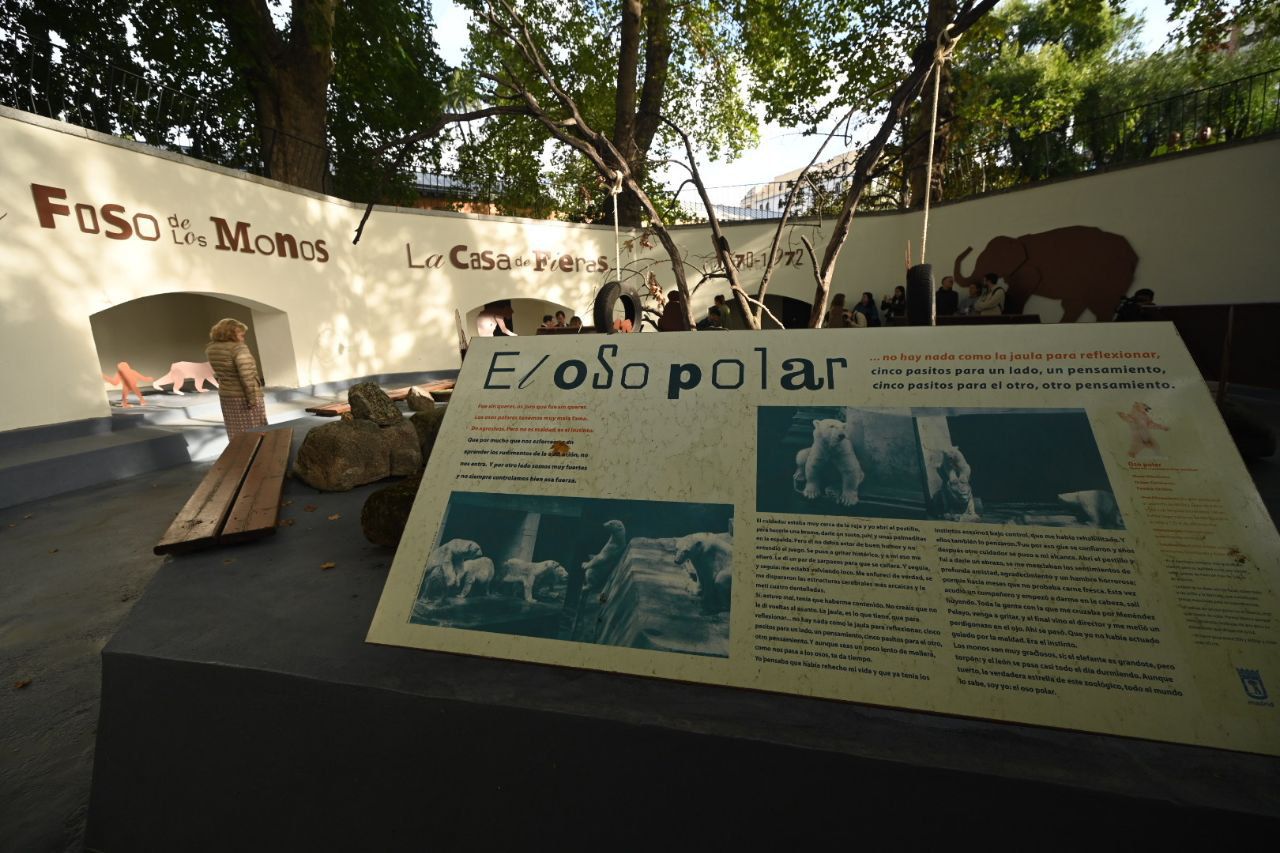 Rehabilitación integral ejecutadas en el foso de los monos de la antigua Casa de Fieras