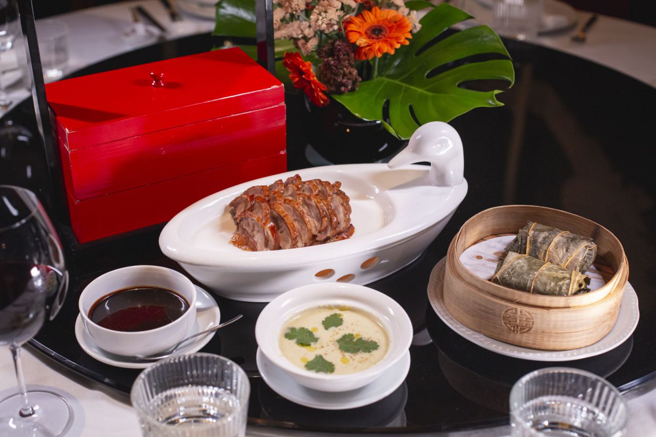 Platos del restaurante China Crown