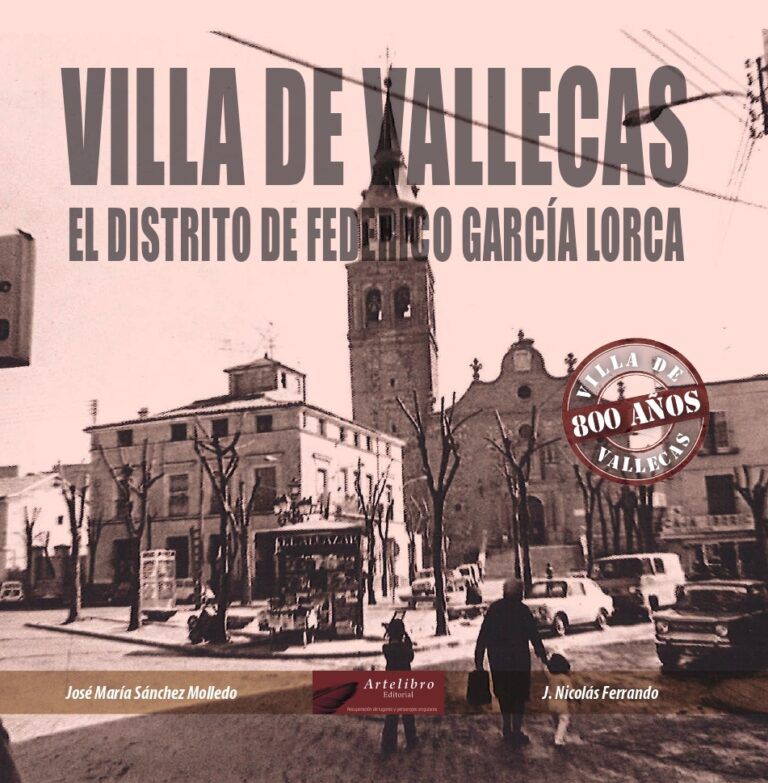 El distrito de Villa de Vallecas es uno de los más emblemáticos e históricos de Madrid ya que fue durante siglos un municipio independiente. En este libro lo describimos desde diferentes puntos de vista: historia, arquitectura, monumentos urbanos, elementos ornamentales, parques y personajes ilustres. Uno de estos personajes ilustres es Federico García Lorca, cuando se cumplen 125 años de su nacimiento. Esta edición pertenece a la colección de distritos de la capital de España la editorial Artelibro, tiene once capítulos y más de doscientas cincuenta fotografías antiguas y contemporáneas.

