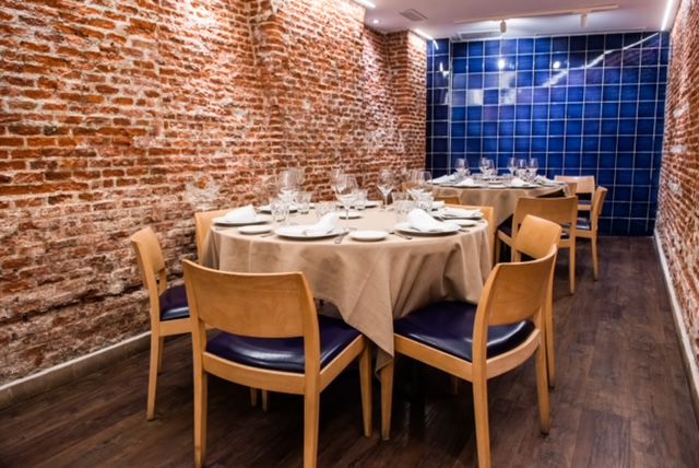 Salón de la planta baja del Restaurante Ponzano